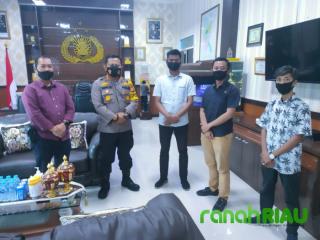 Barisan Mahasiswa Pemuda Riau jalin sinergi dengan Polres Rokan Hulu basmi penyakit Masyarakat